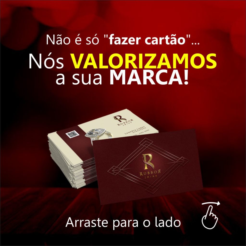 Cartão de Visita de Alto Padrão em Campina Grande